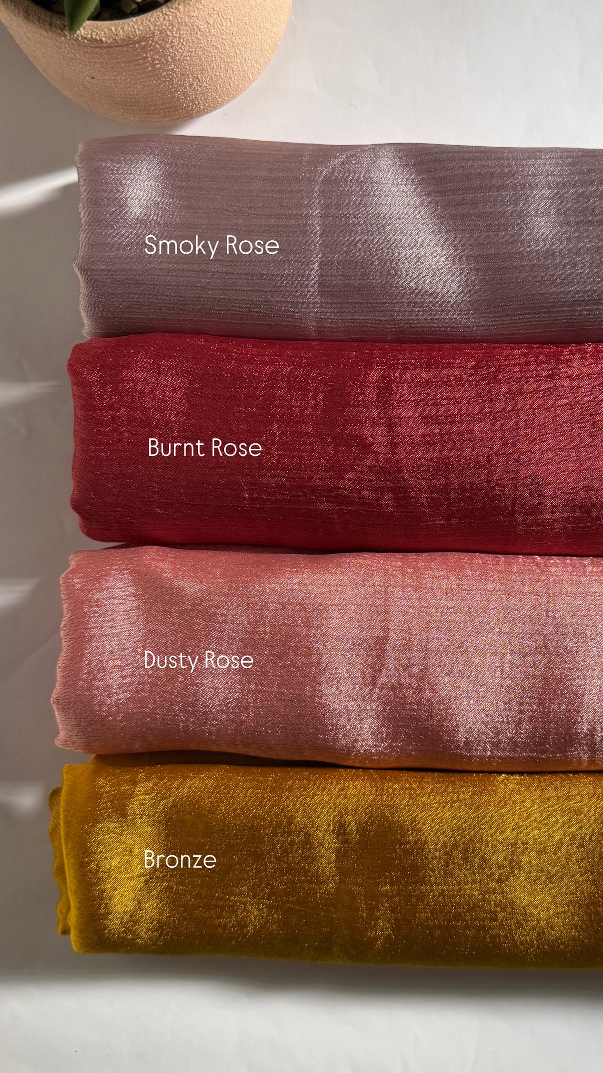 Shimmer Muna Satin Hijab