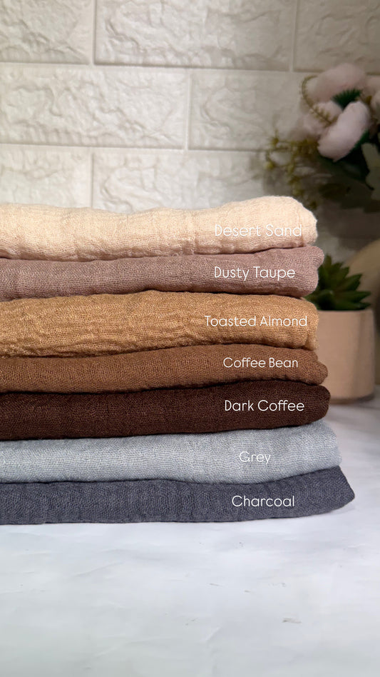 Crinkle Cotton Hijab
