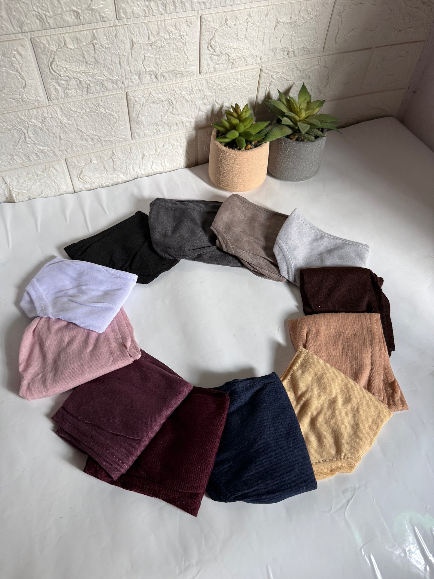 cotton hijab cap breathable comfortable fit