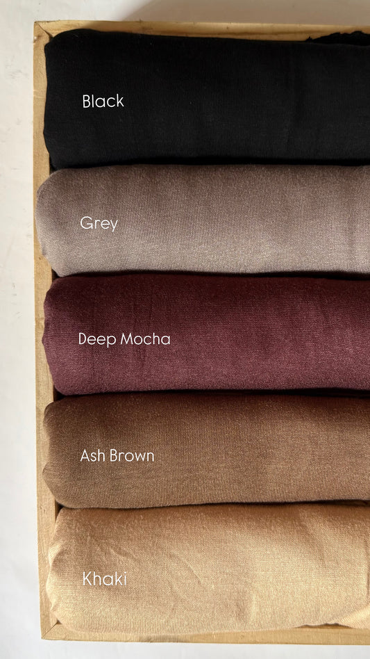 Plain Jersey Hijab