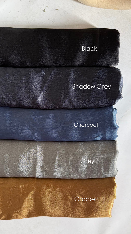 Shimmer Muna Satin Hijab