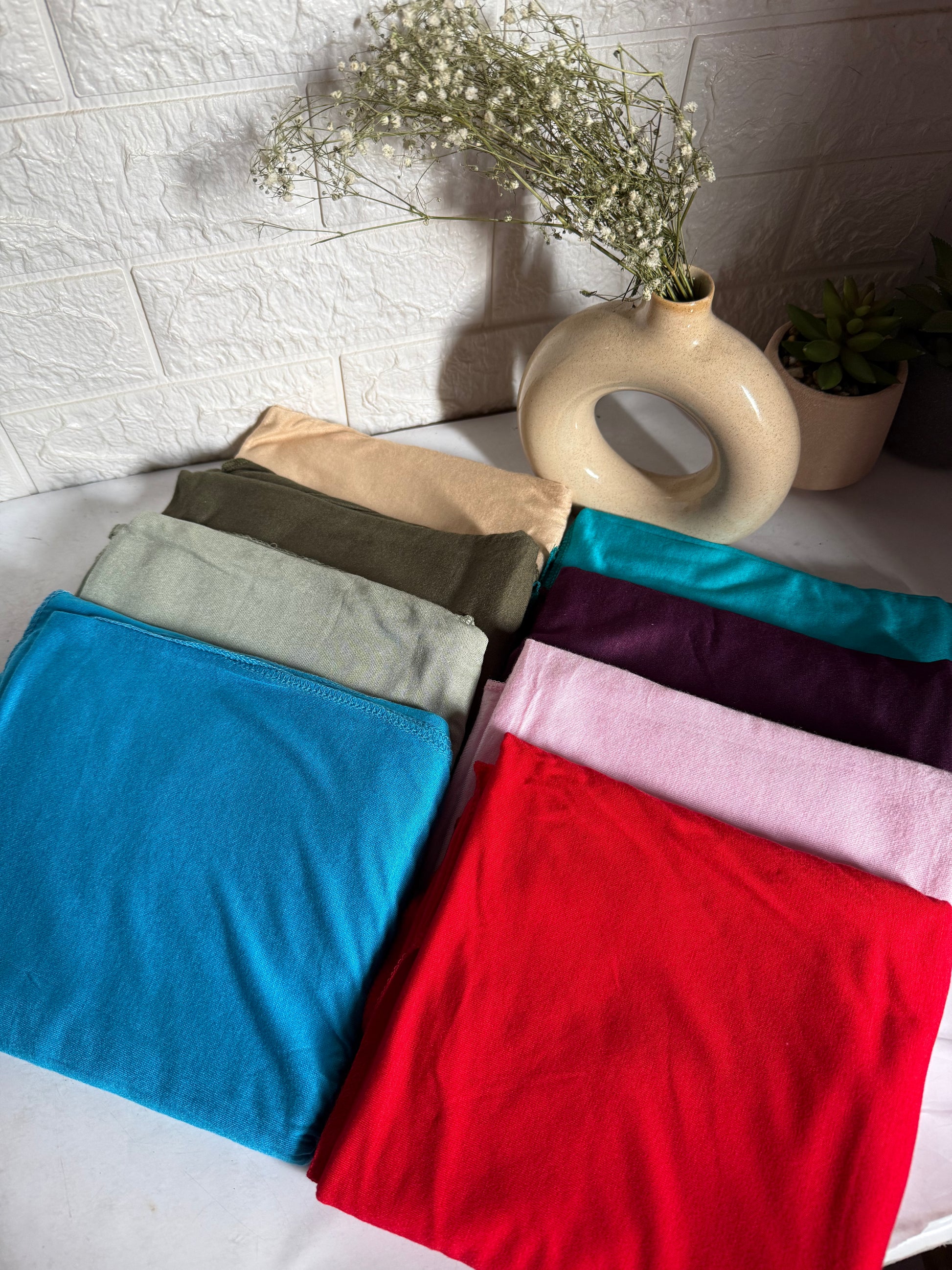 soft jersey hijab comfortable daily wear
